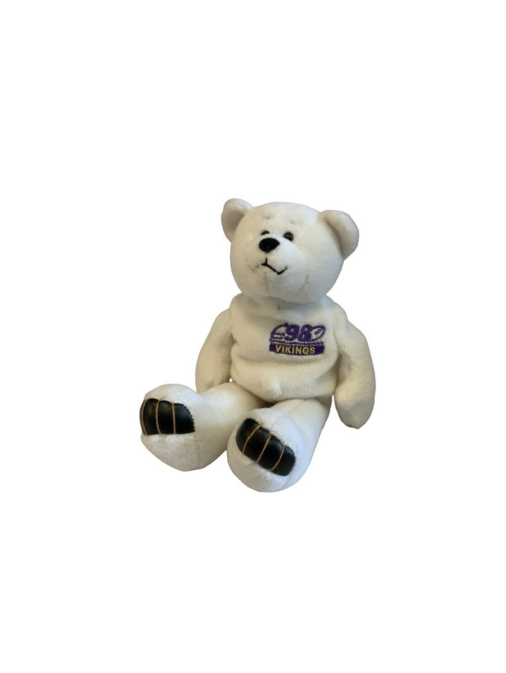 Randy Moss #84 NFL Beanie Bear 1998 LIMITED SPECIAL EDITION Minnesota Vikings